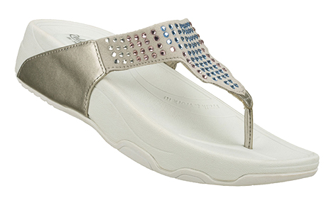 Women's Relaxed Fit: Elevates - Ray of Light Thong Sandals