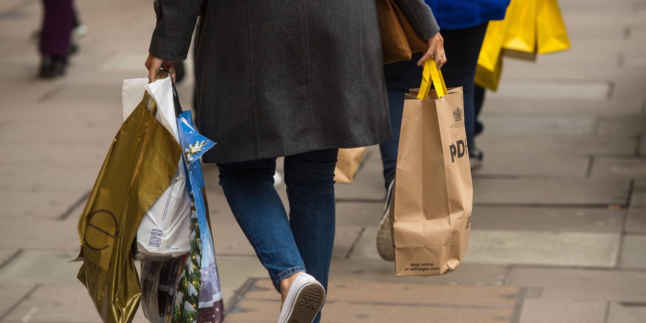 Shopper numbers up in April